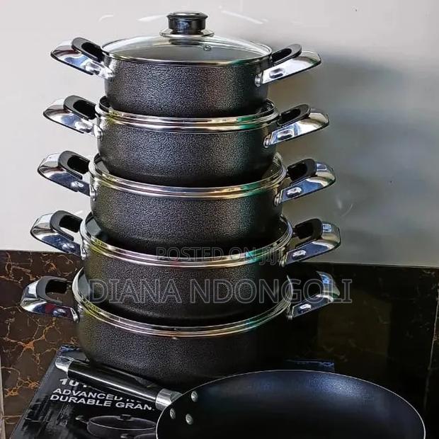 Jp Nonstick Cookware Set 11 Pc(Comes With a Free Pan)