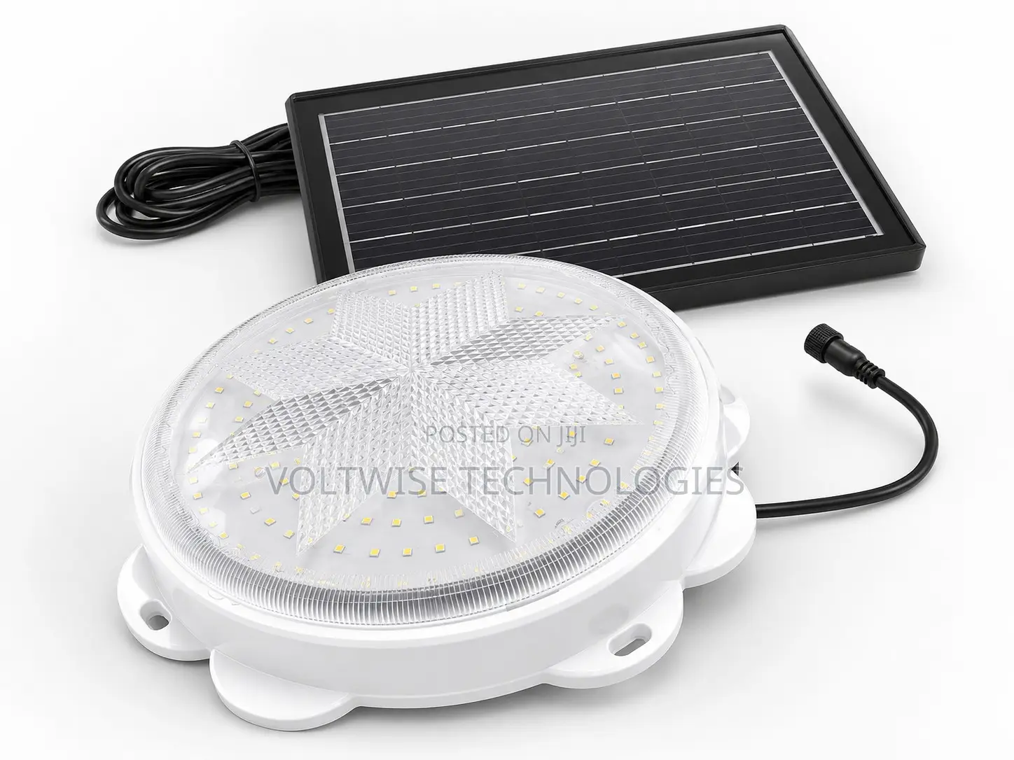 200w Solar Ceiling Light – Indoor Led Ceiling Lamp With Solar Panel