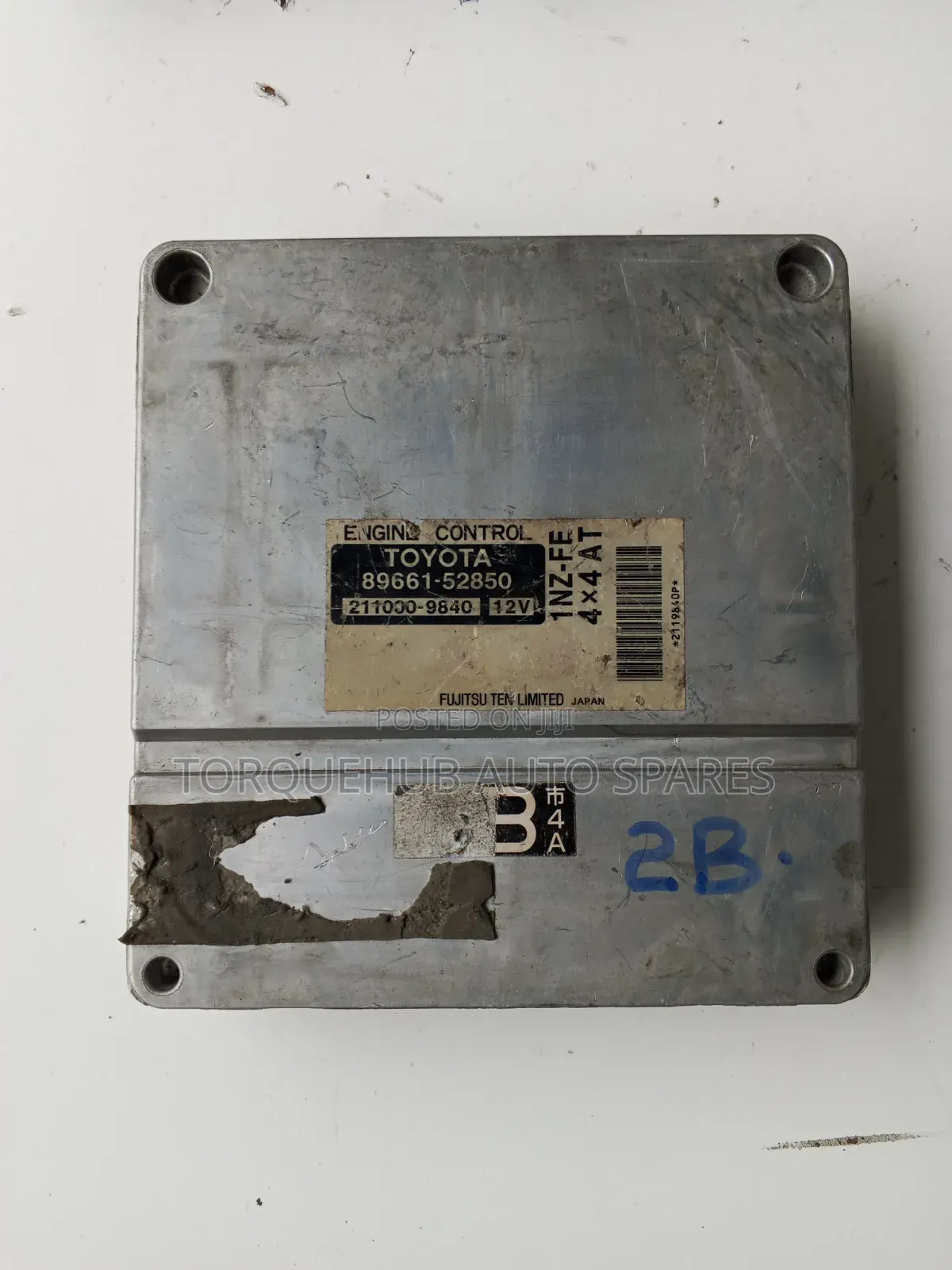 Toyota Ist 2004 Engine 1nz Ecu