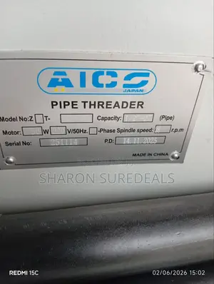 Quality Steep Pipe Threading Machine 1/2"-2"