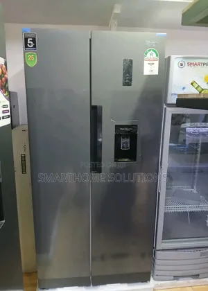 Syinix 460litres Side by Side Silver Refrigerator