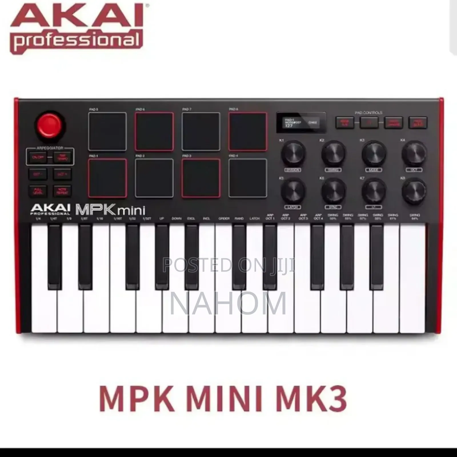 Akai Professional MPK Mini Mk3 Usb Midi Keyboard Controller. 25keys