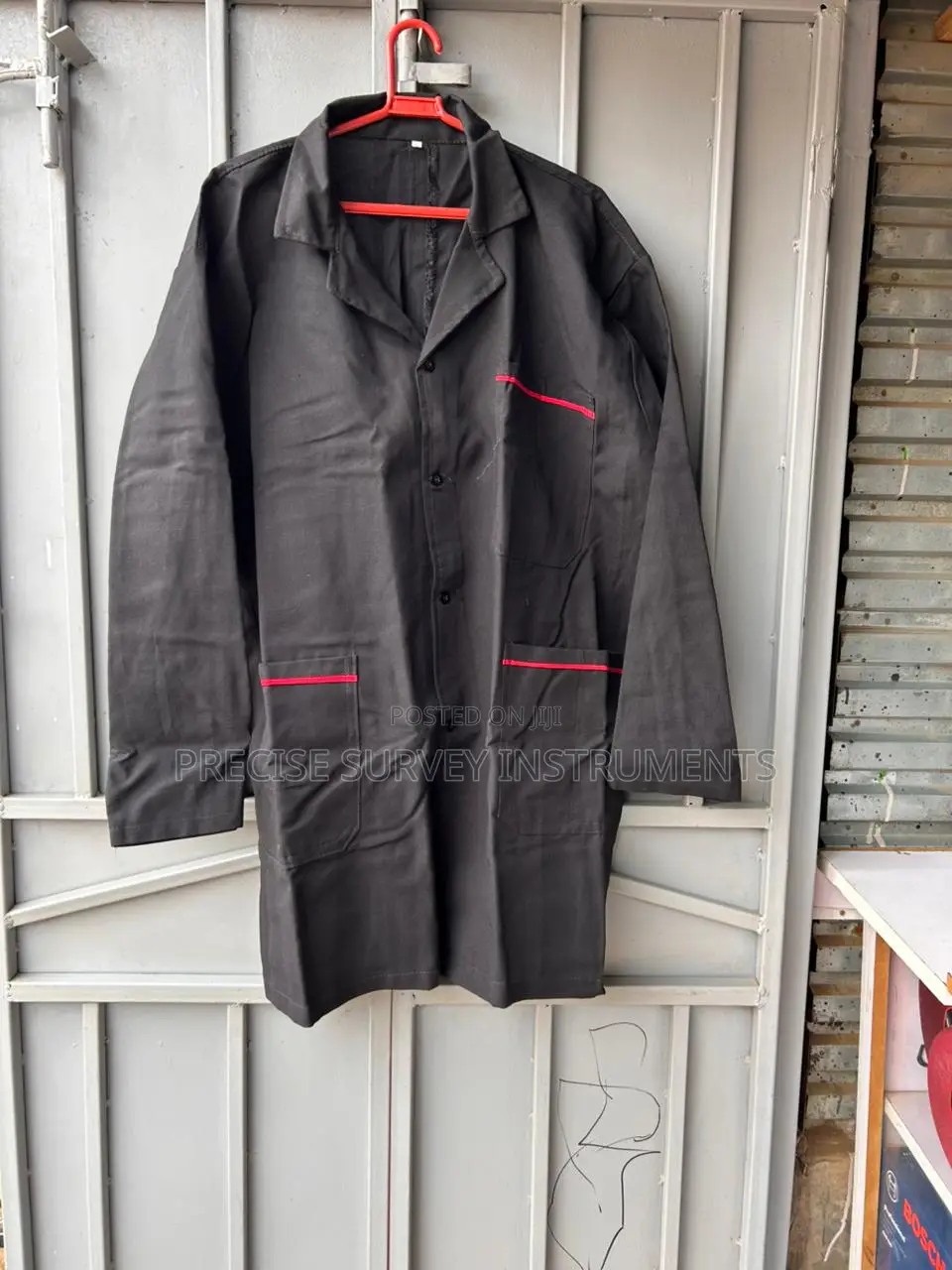 Long-sleeve Protective Dust Coat For Workshops