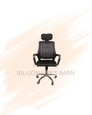 Stylish Secretarial Mesh Chair Adjustable Headrest Direct From Store