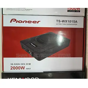 Pioneer Ts-Wx1015a Ultra Thin Active Car Subwoofer Underseat Compact
