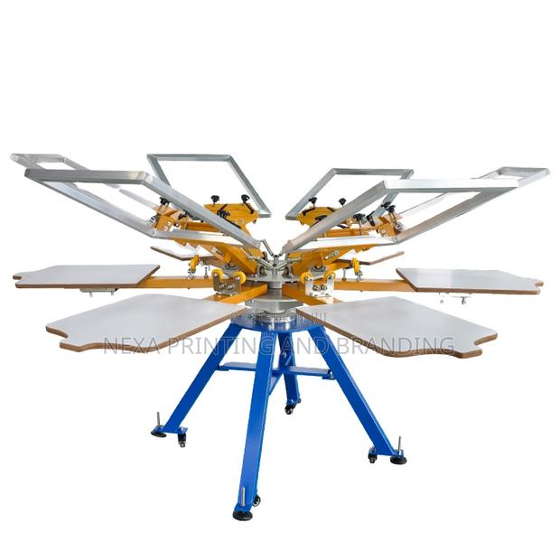 Manual-Semi Automatic Screen Printing Stations - main view