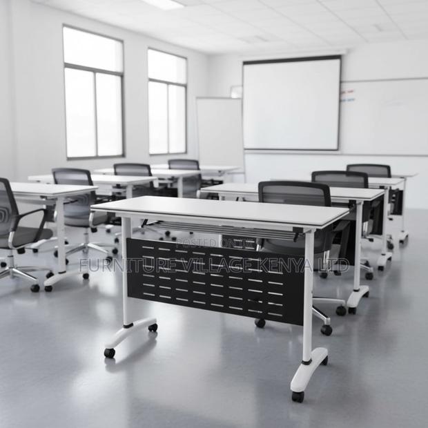 Office Foldable Training Table. - thumbnail 6