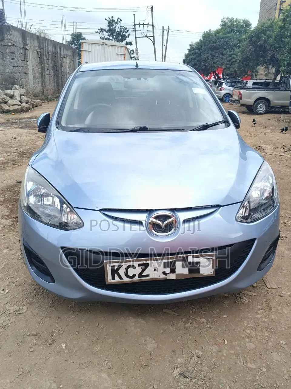 Mazda Demio 2013 Blue