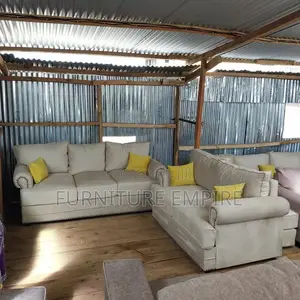 Light Beige Sofa Set