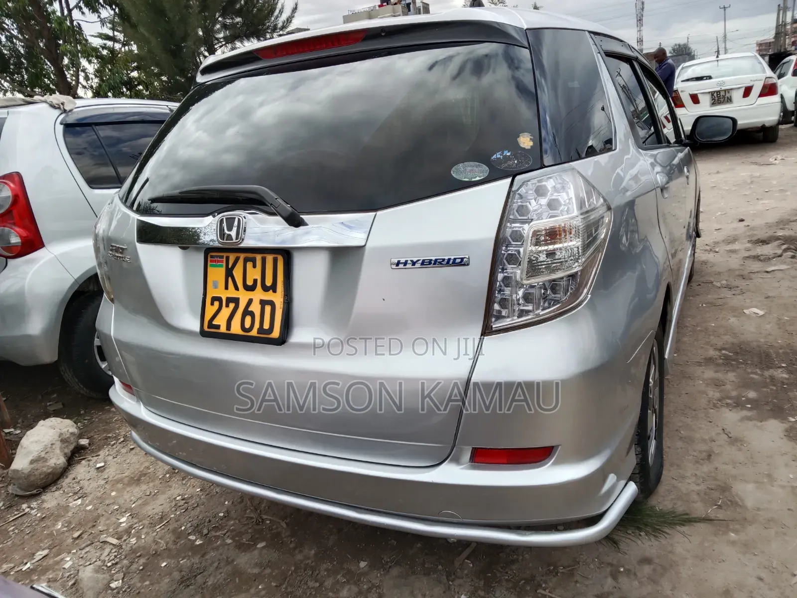 Honda Fit Shuttle 2012 Silver