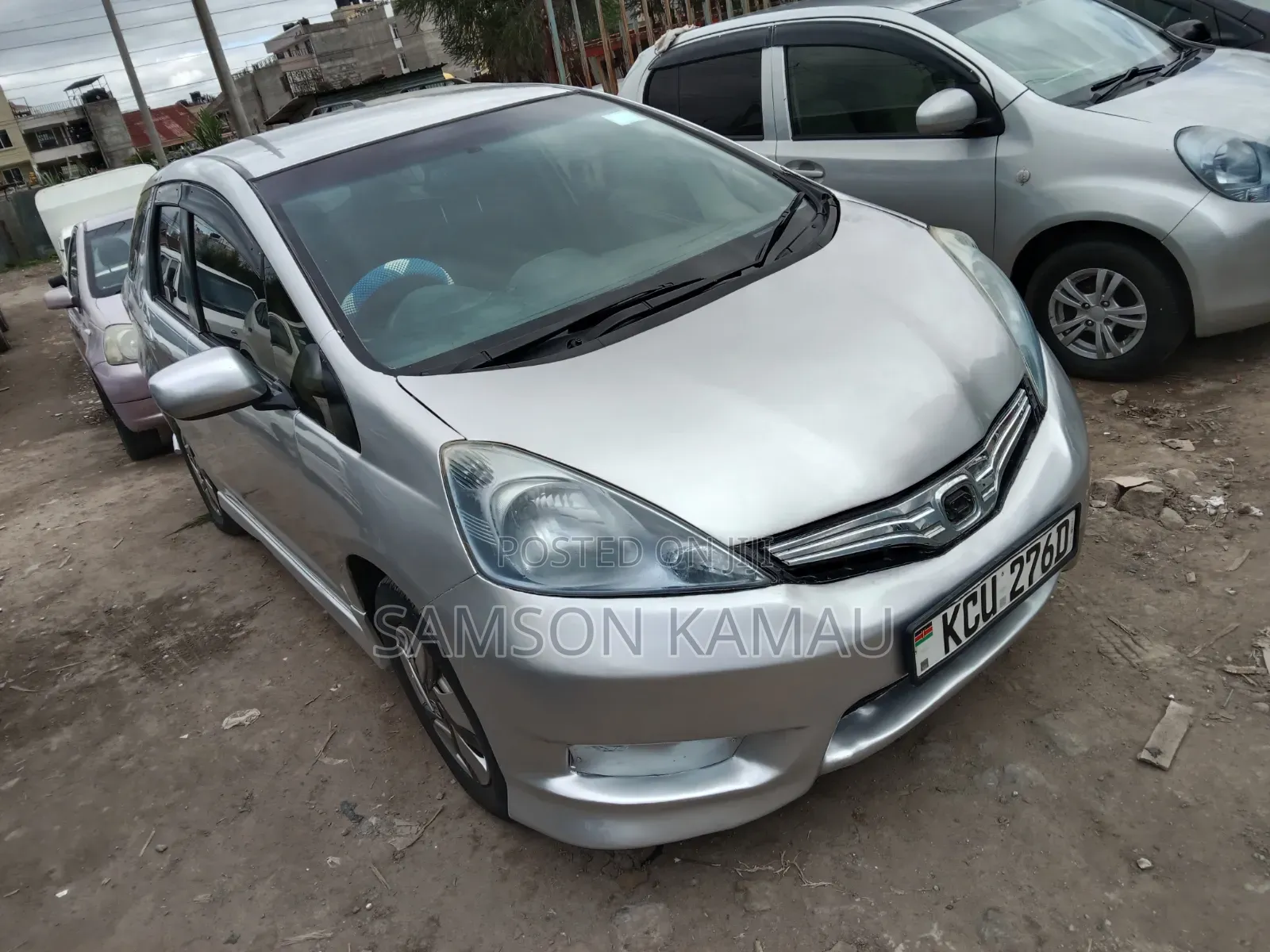 Honda Fit Shuttle 2012 Silver