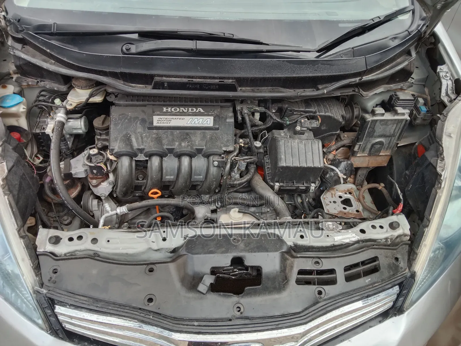 Honda Fit Shuttle 2012 Silver