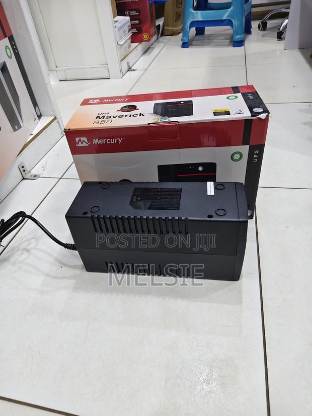 Mercury 850va Ups Battery Backup With Surge Protection