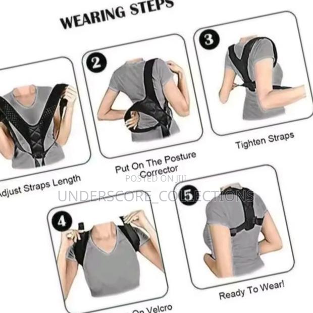Adjustable Back Shoulder Posture Corrector Belt