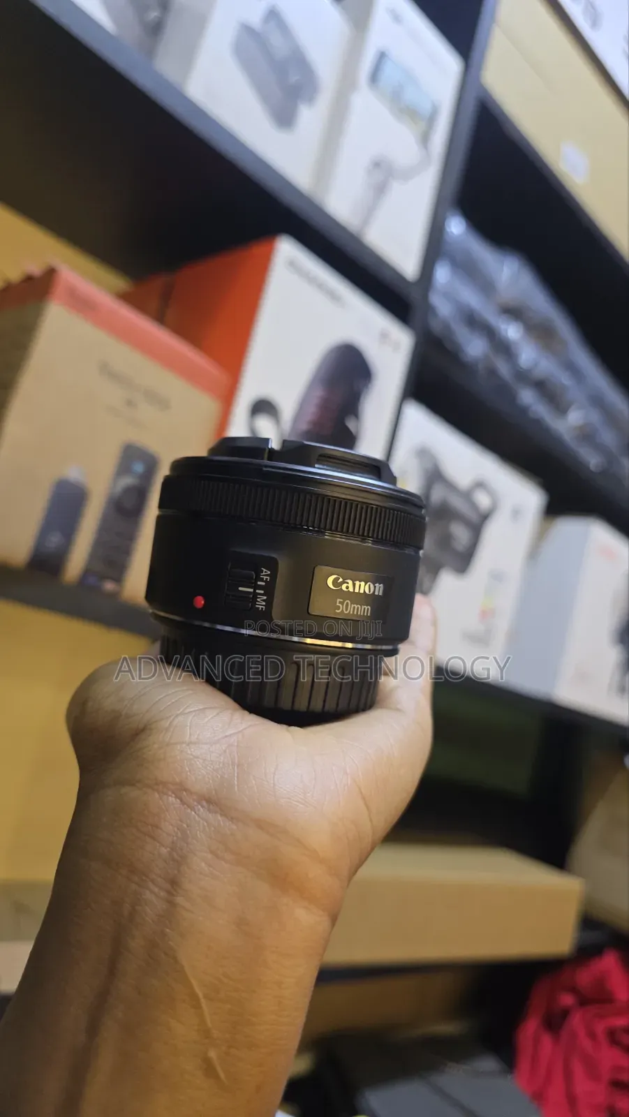 Canon 50mm Prime Lens 1.8 STM