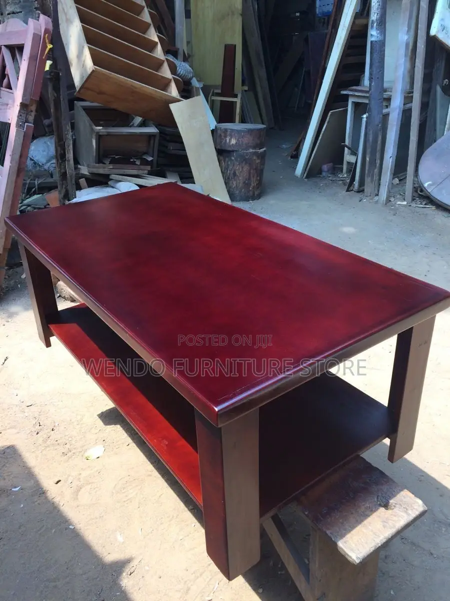Cofee Table; Home Offices Mahogany Spacious Coffee Table