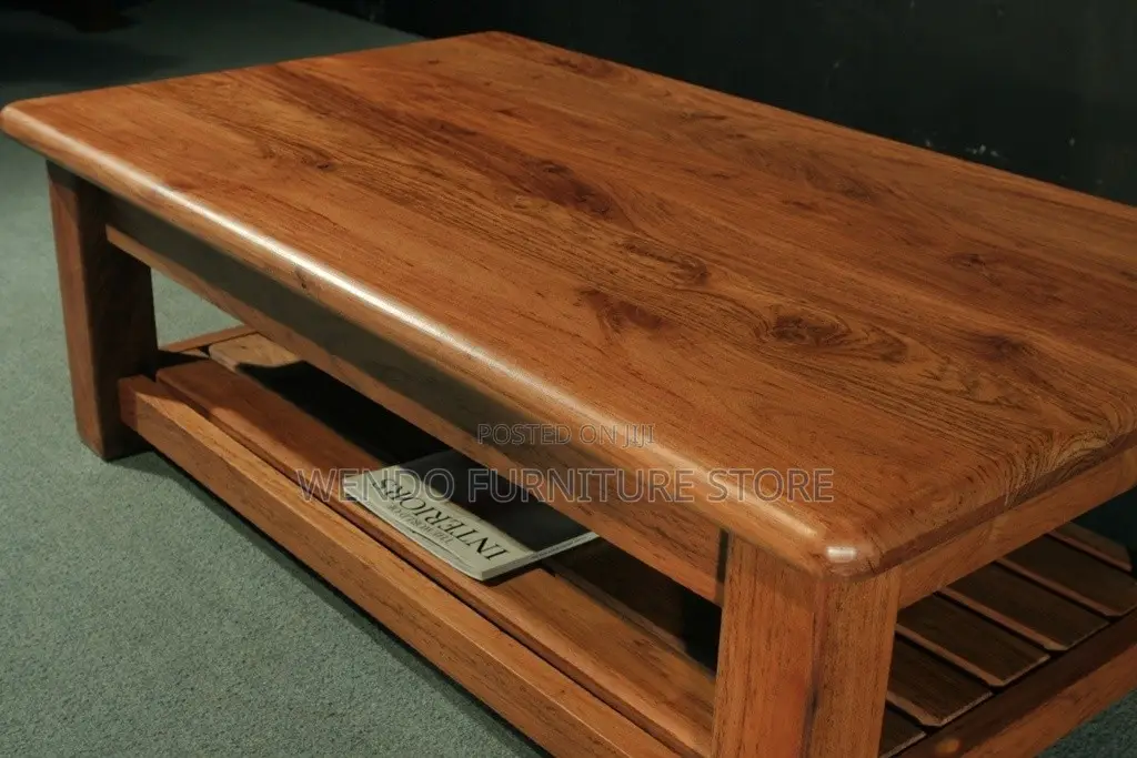 Cofee Table; Home Offices Mahogany Spacious Coffee Table