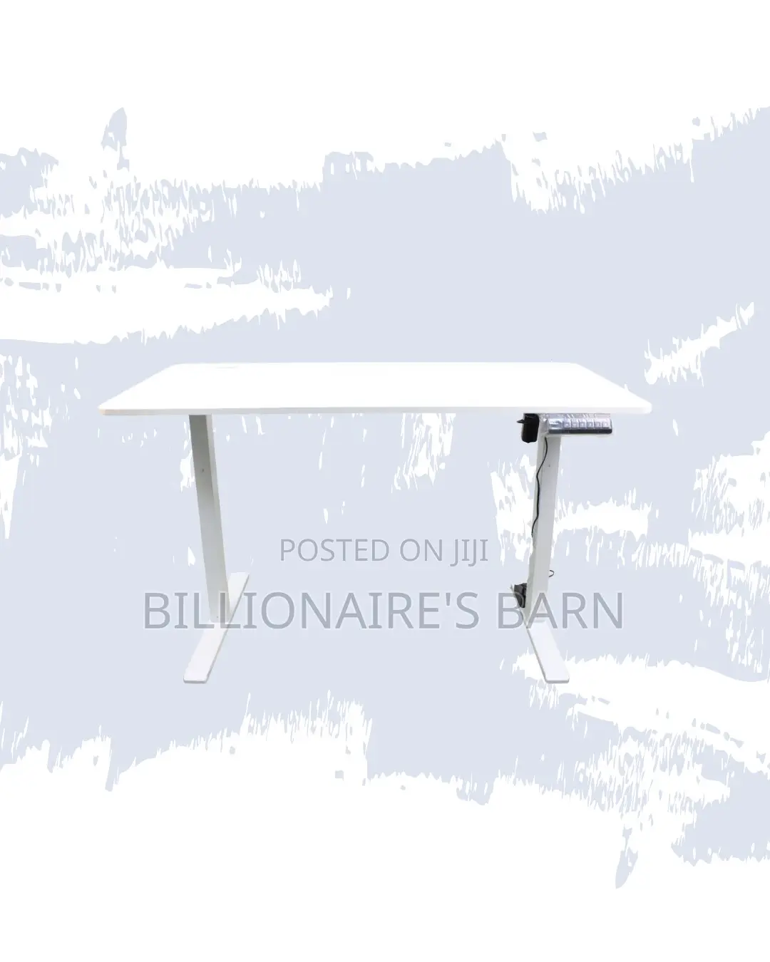 Comfortable 1200x600mm Single Split Desk Compact Sit Stand Workspace