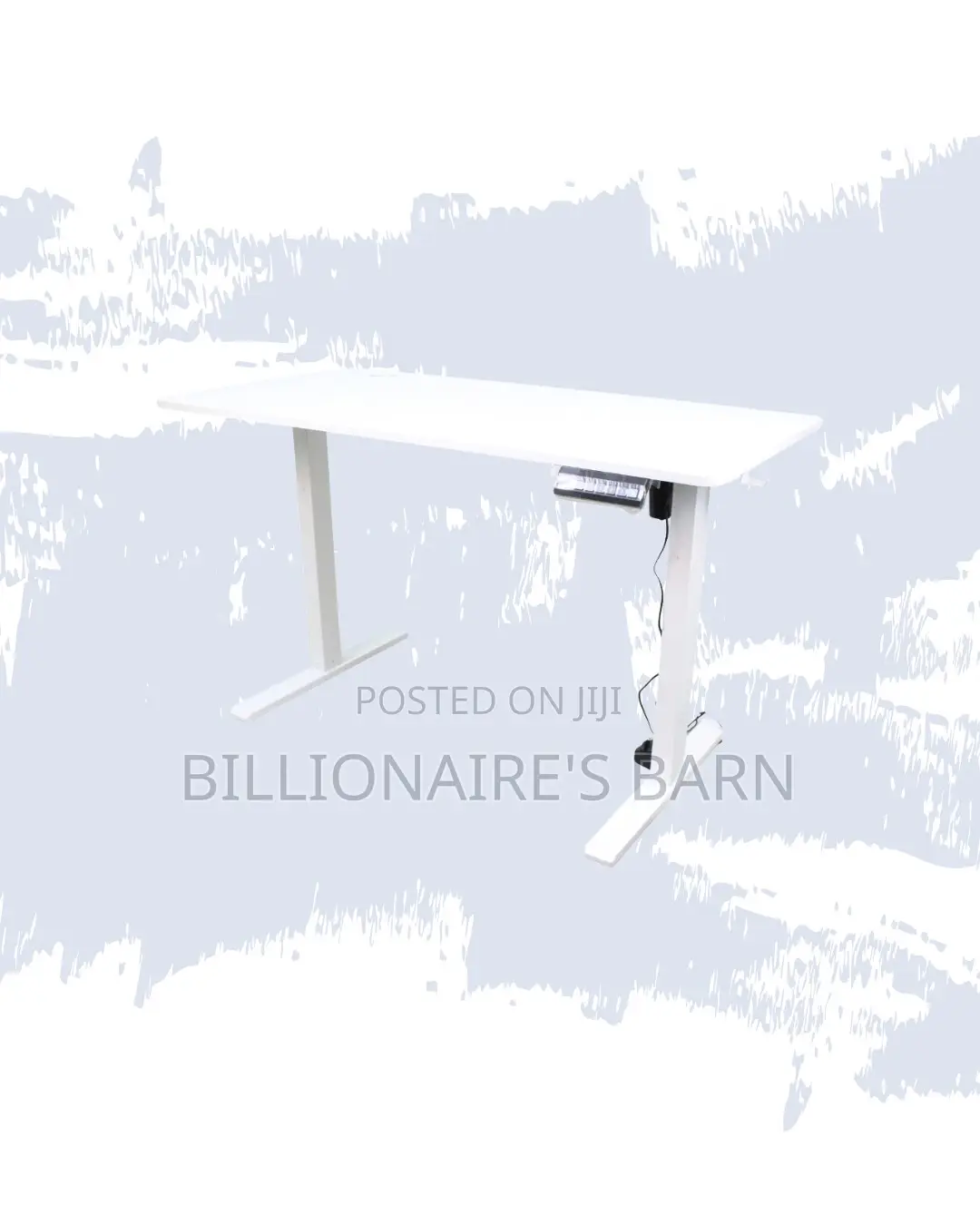Comfortable 1200x600mm Single Split Desk Compact Sit Stand Workspace