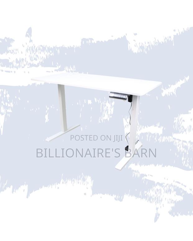 Comfortable 1200x600mm Single Split Desk Compact Sit Stand Workspace - thumbnail 3