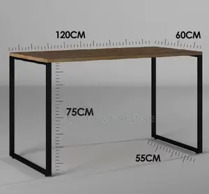 Office Table; 1.2/ 1.4 Meters Wooden Top Pc Home Office Table