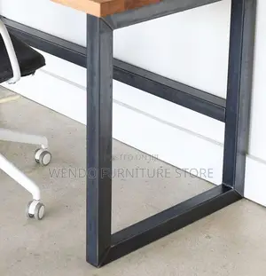 Office Table; 1.2/ 1.4 Meters Wooden Top Pc Home Office Table