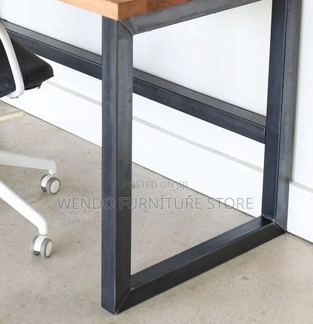 Office Table; 1.2/ 1.4 Meters Wooden Top Pc Home Office Table