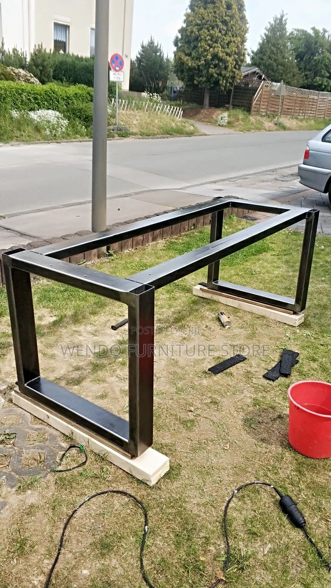 Office Table; 1.2/ 1.4 Meters Wooden Top Pc Home Office Table