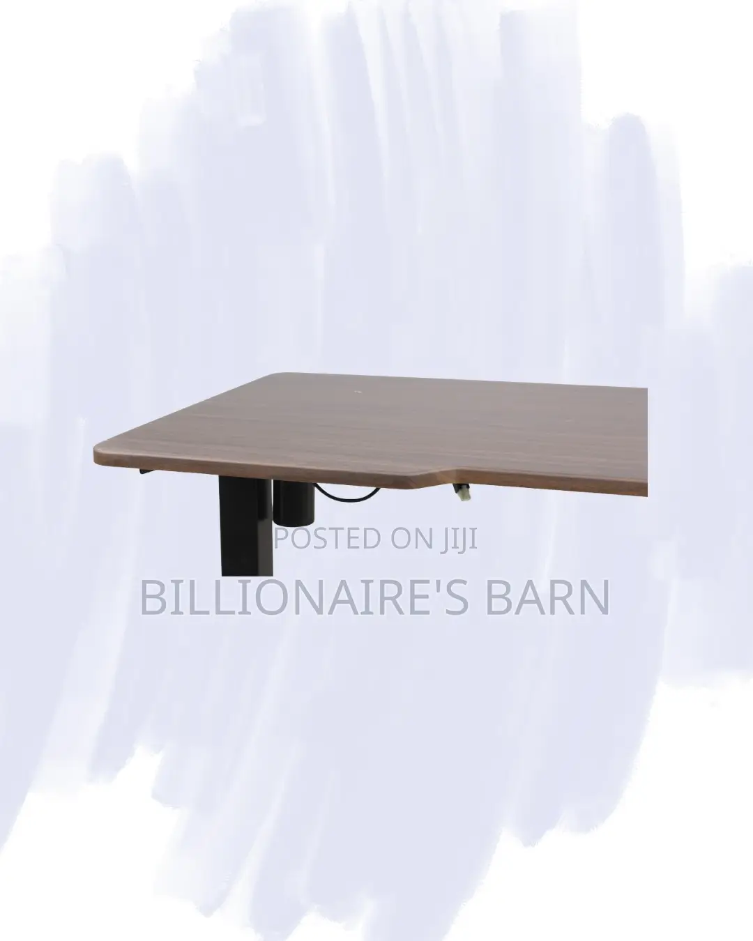 New 1200x600mm Single Motor Desk Ergonomic One Piece Sit Stand