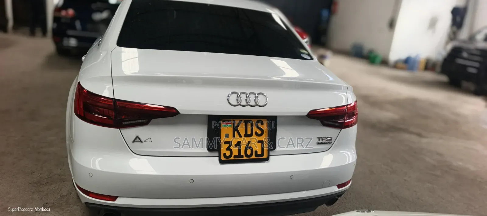 Audi A4 2017 White
