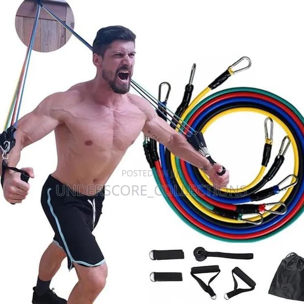 11 Piece Crossfit Gym Ropes - main view