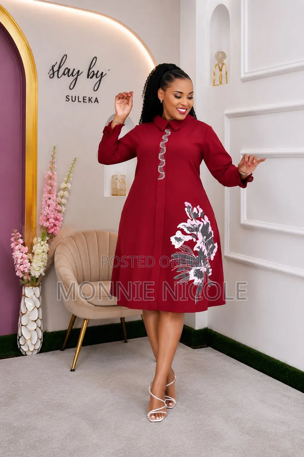 Fashion Frenzy Shift Dress/Plus Size Style