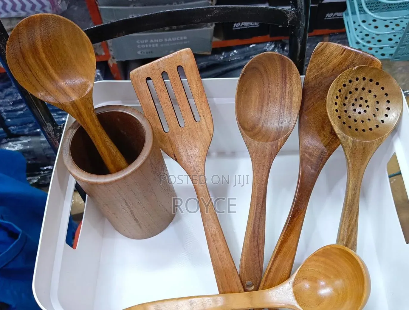 High Quality Wooden Cooking Spoon Set