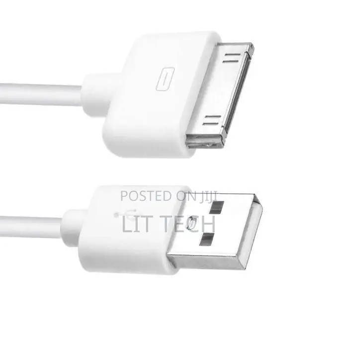 Usb to 30-Pin Cable, Usb Type a Male to 30-Pin Dock Male Charge Cable
