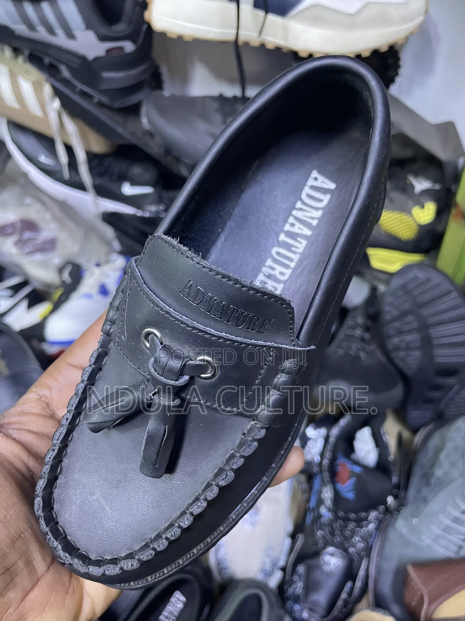 Kids Leather Loafers