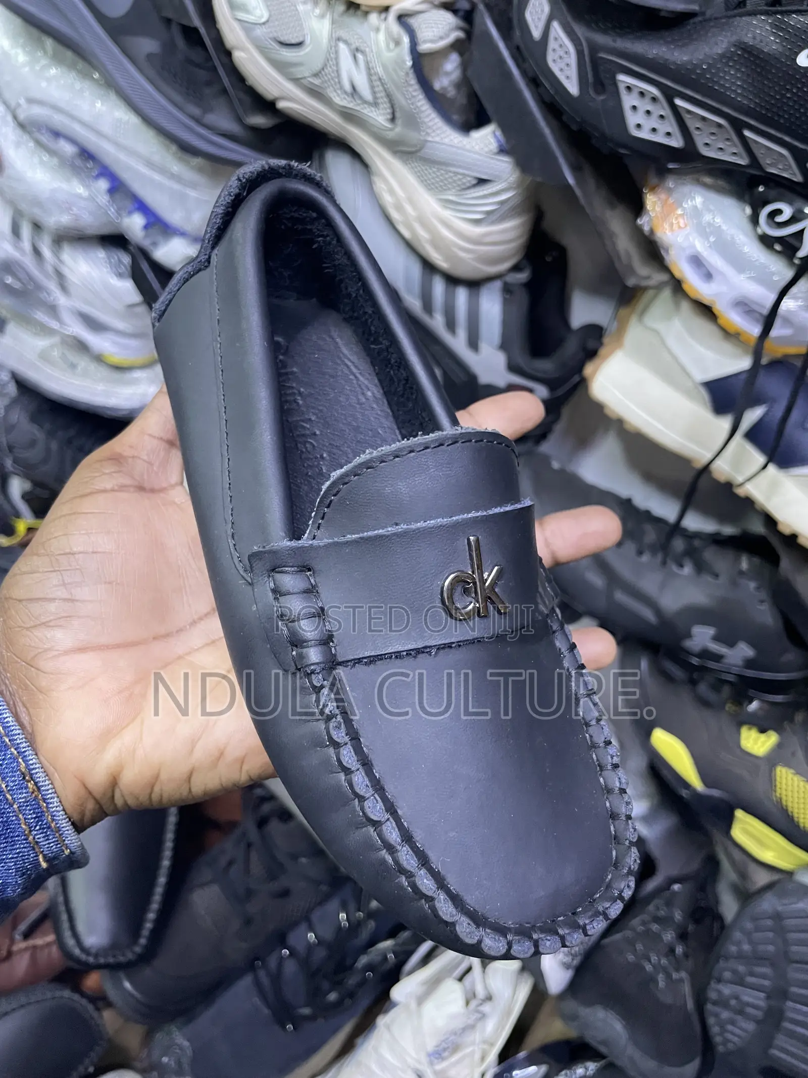 Kids Leather Loafers