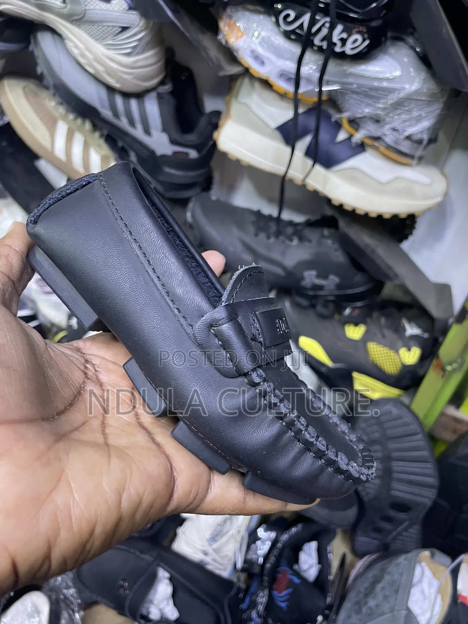 Kids Leather Loafers