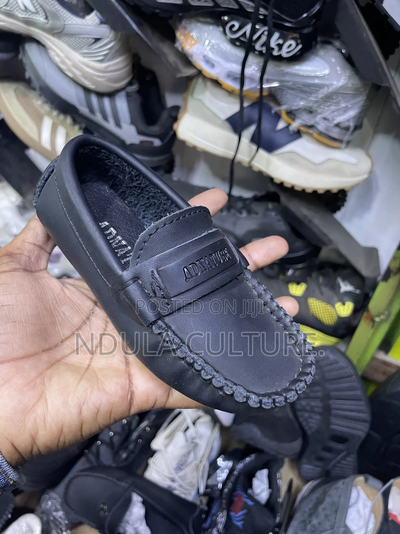 Kids Leather Loafers
