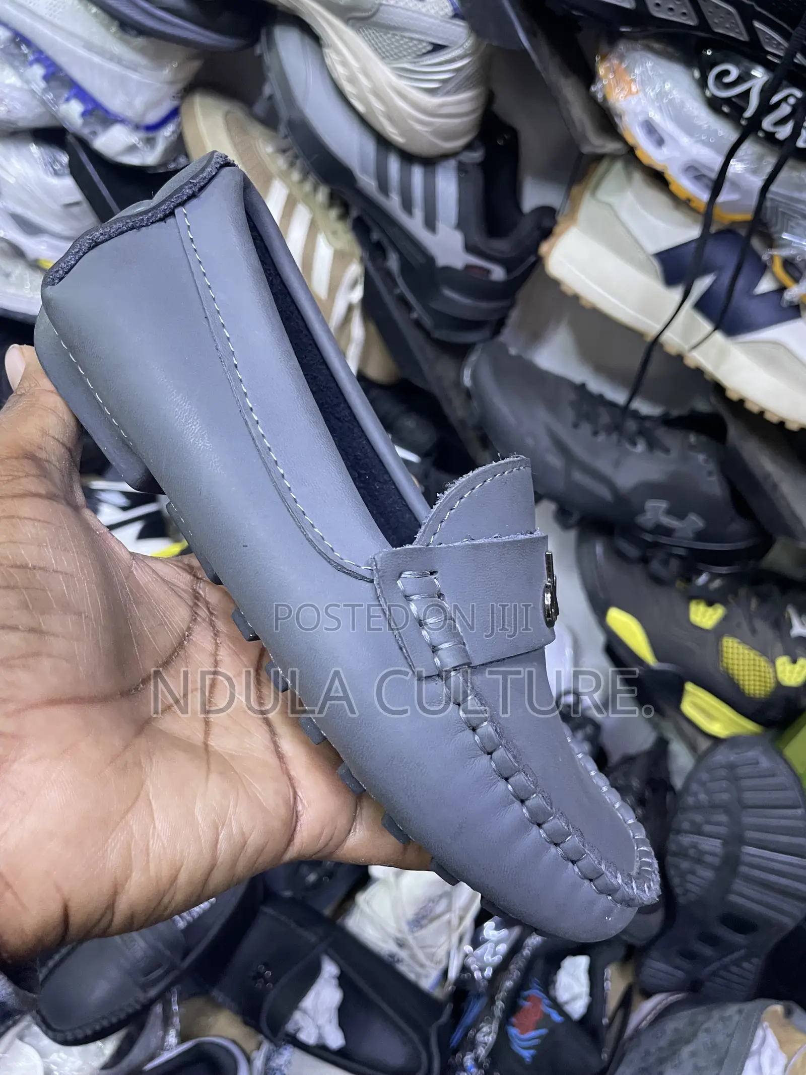 Kids Leather Loafers