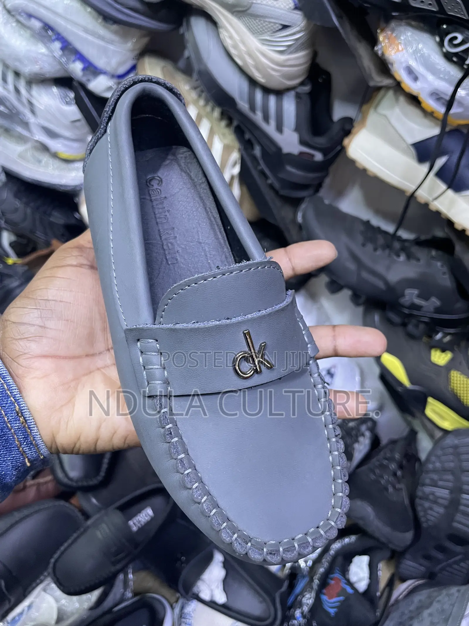 Kids Leather Loafers