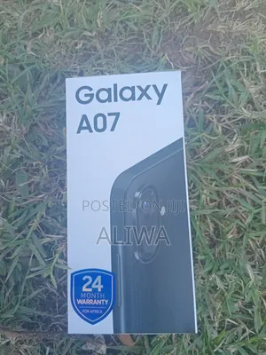 New Samsung Galaxy A07 4G 64 GB Black