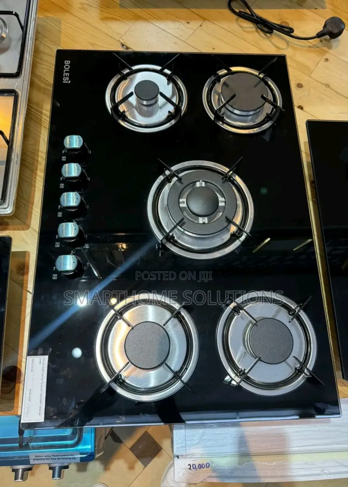 With 5knob Setting Bolesi Full Gas 5burner