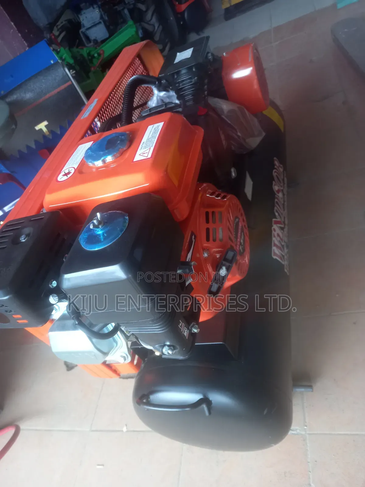 100l Windsor Air Compressor – 3hp Electric Motor 7.5hp Petrol Engine