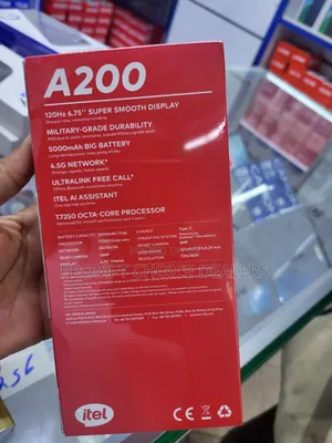 New Itel A200+ 128 GB Silver