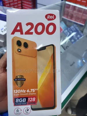 New Itel A200+ 128 GB Silver