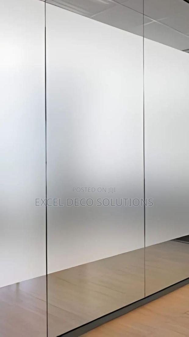 Frosted Film – Enhance Privacy Without Blocking Natural Light