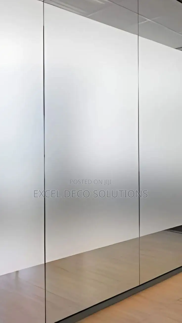 Frosted Film – Enhance Privacy Without Blocking Natural Light