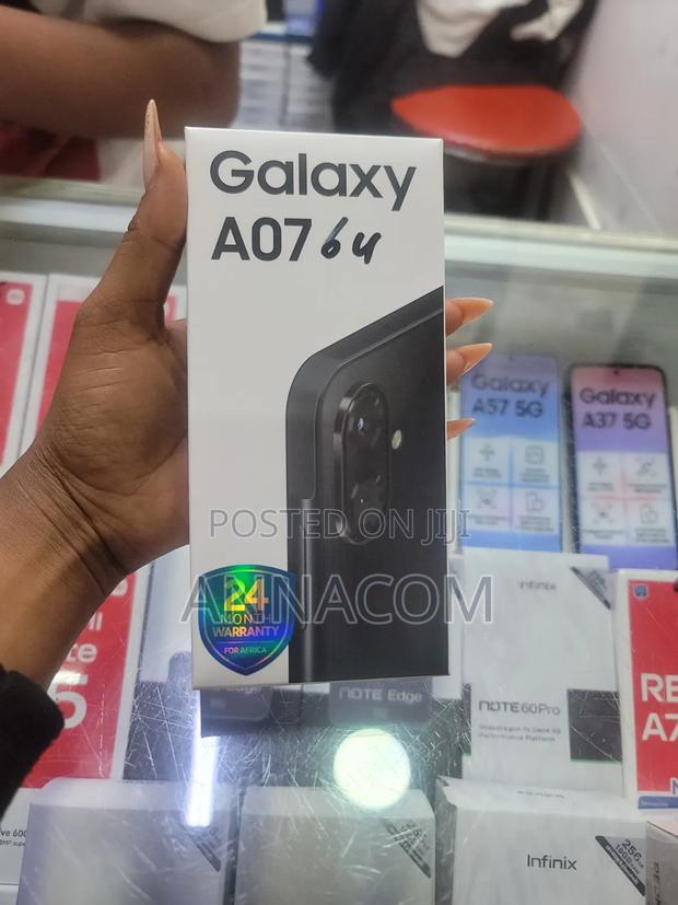 New Samsung Galaxy A07 128 GB Black
