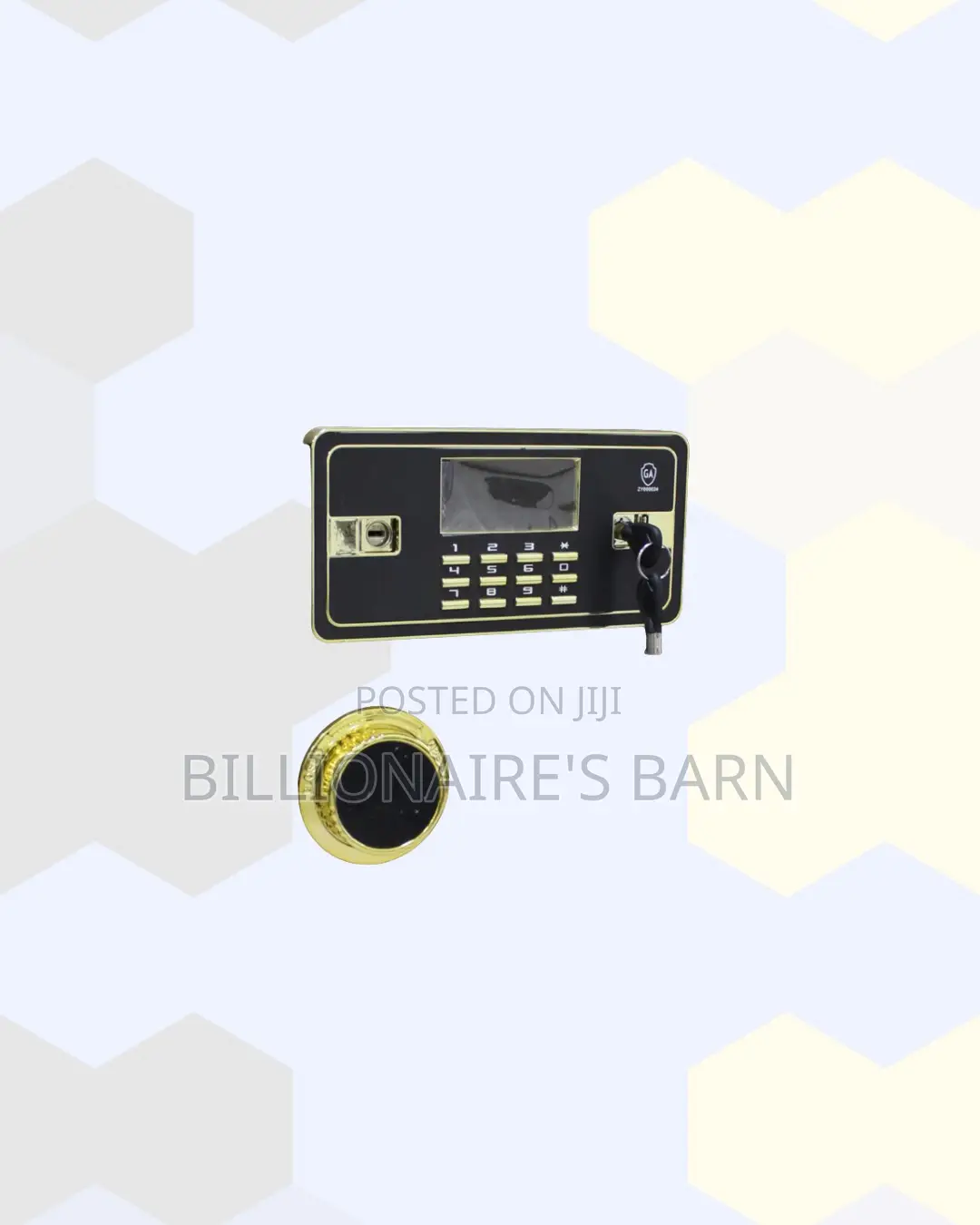 Fireproof Biometric Safe Programmable Keypad And Dual Alarm Nairobi