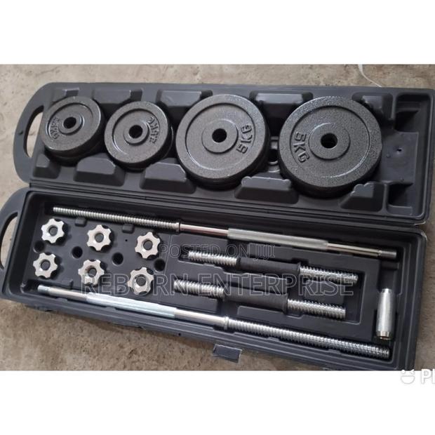 50kg Adjustable Cast Iron Dumbbell